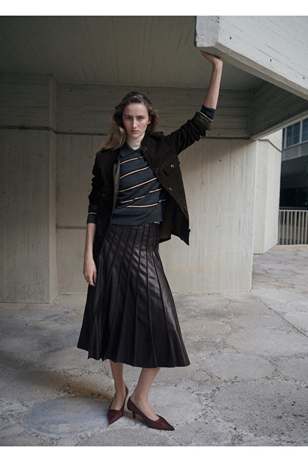 Godetli evaze etek - 2