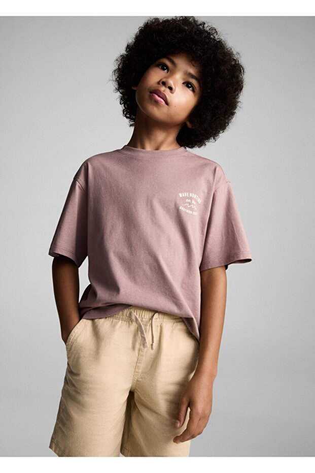 Beli elastik keten bermuda şort - 6