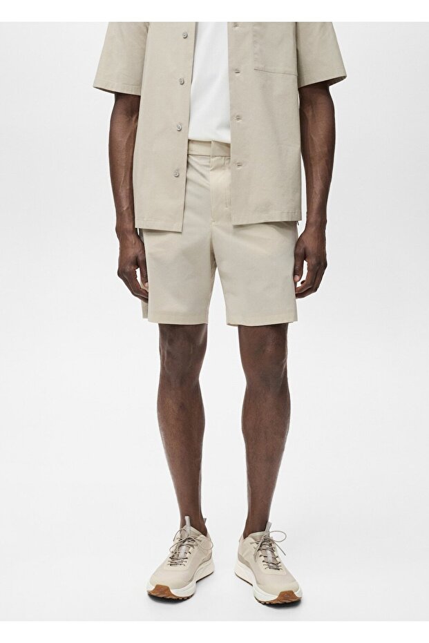 Su tutmayan Bermuda şort - 1