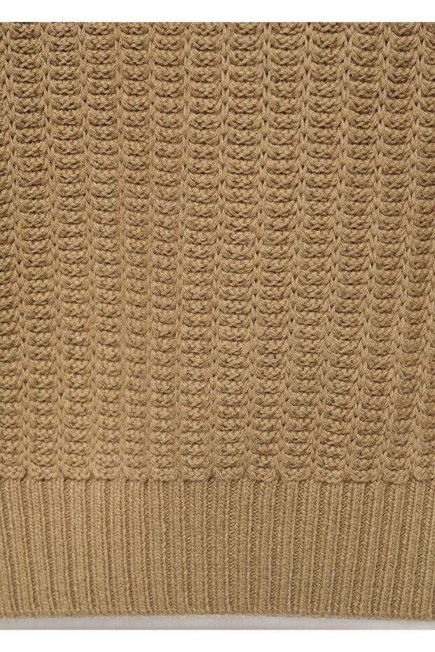 %100 pamuklu kalıplı kazak - 5