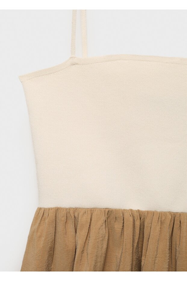 Triko balon elbise - 5