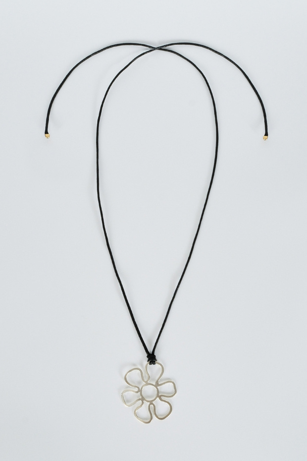 SILVER ÇİÇEK KOLYE - 5