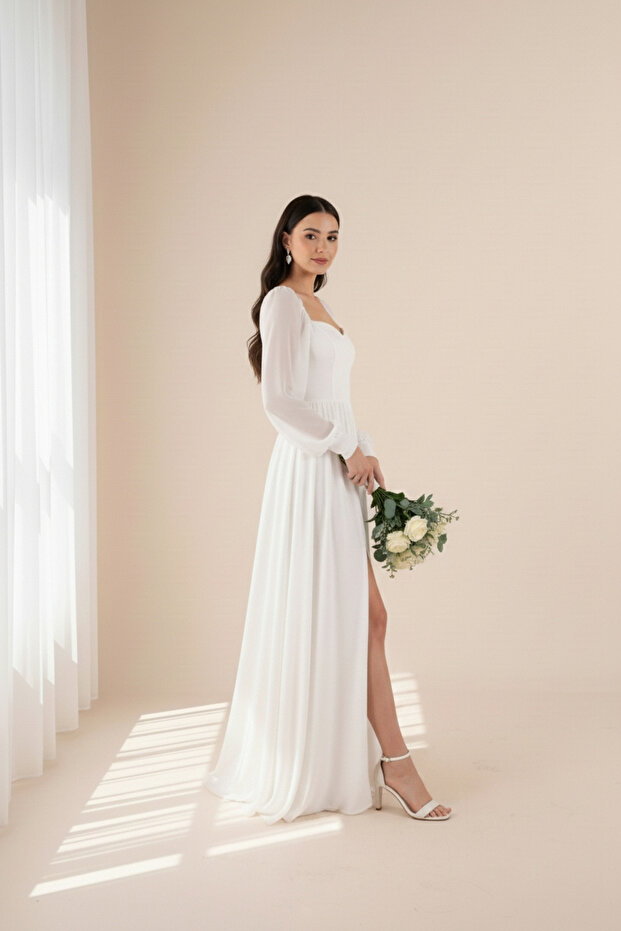 Rochie de seară pentru nuntă și logodnă - 4