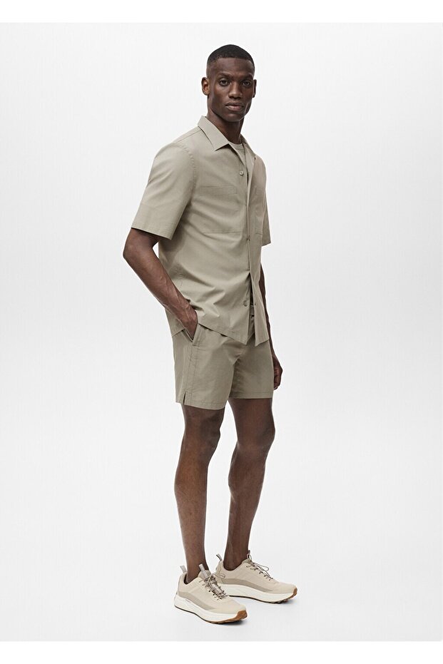 Cepli ve bowling yaka gömlek - 7