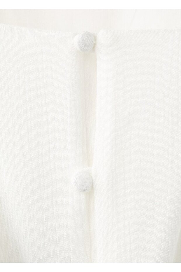 Fiyonklu uzun elbise - 5