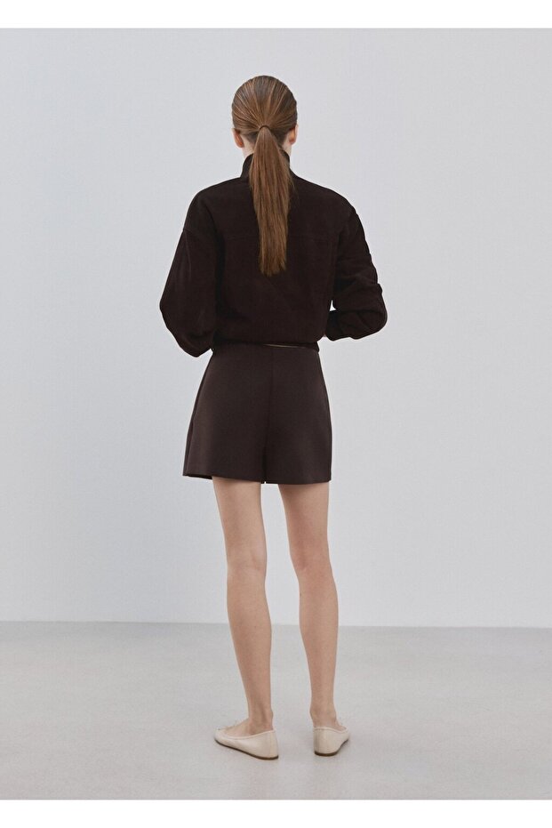 Anvelop kesim şort etek - 4