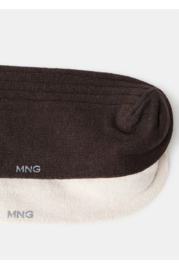 2'li fitilli pamuklu çorap seti - 3