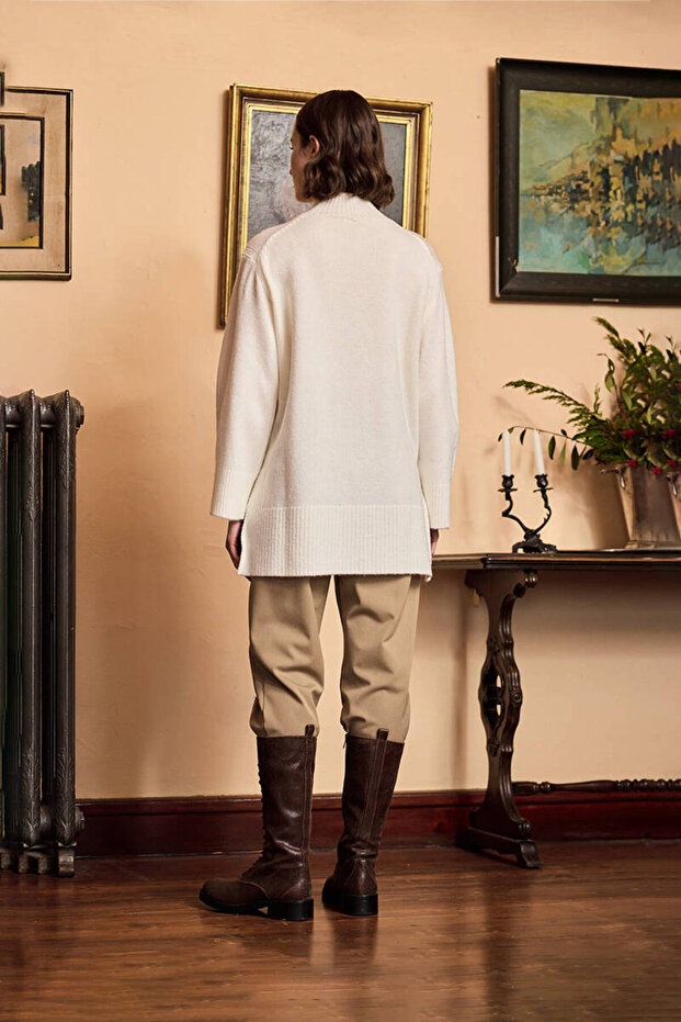 PULOVER EKRU SOFT - 7