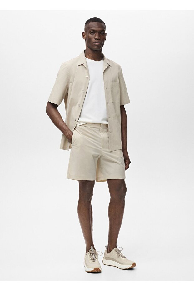 Su tutmayan Bermuda şort - 2