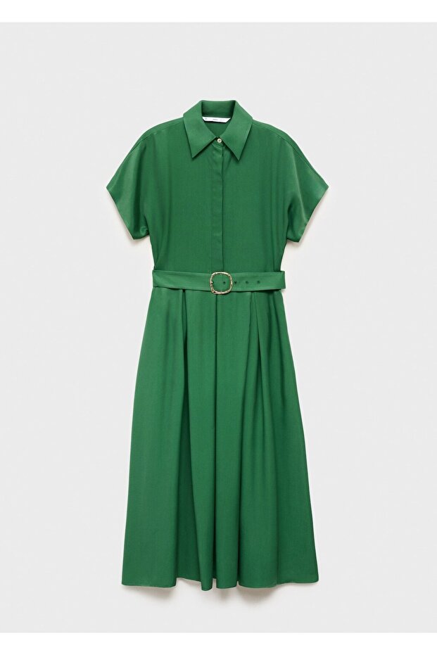 Liyosel gömlek elbise - 3