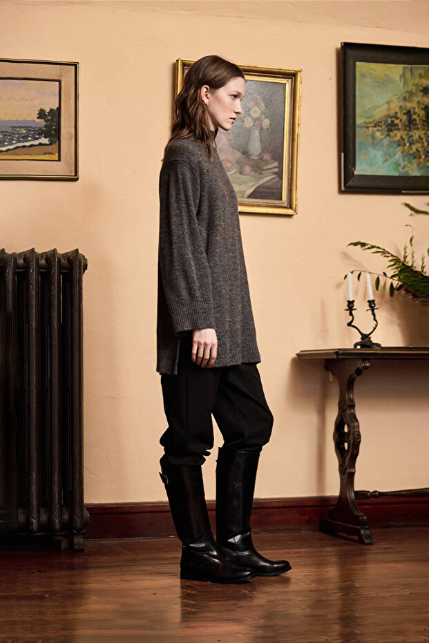 ANTRASİT SOFT KAZAK - 6