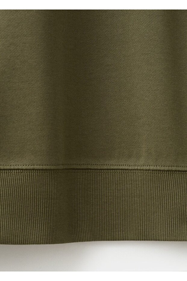 Regular kesim %100 pamuklu sweatshirt - 6