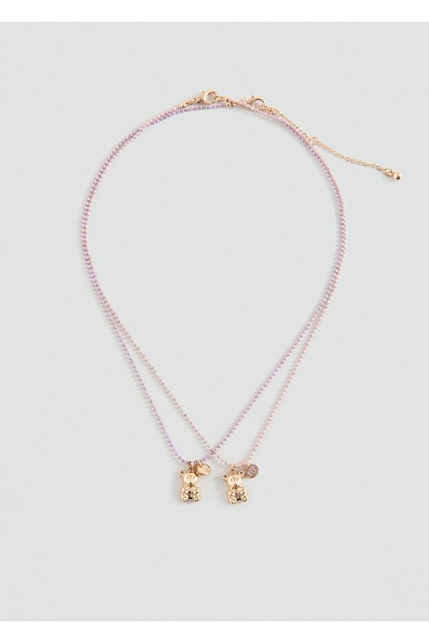 Teddy bear zincir kolye - 2