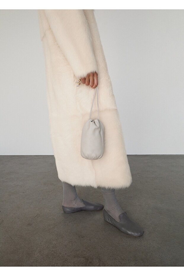 Büzgülü deri ayakkabı - 2