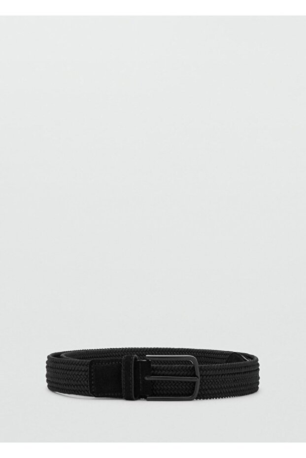 Örgü desenli elastik kemer - 2