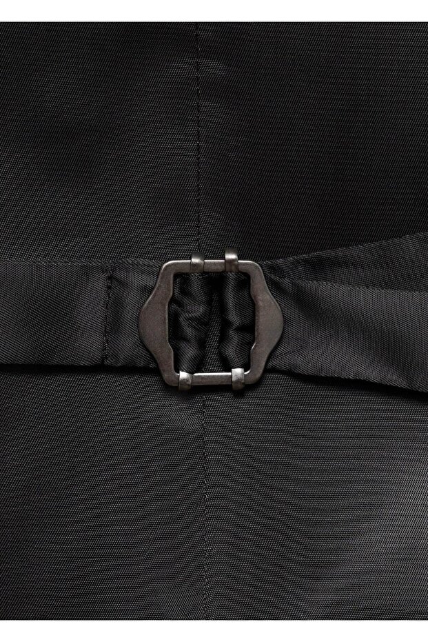 Paris super slim fit kumaş yelek - 5
