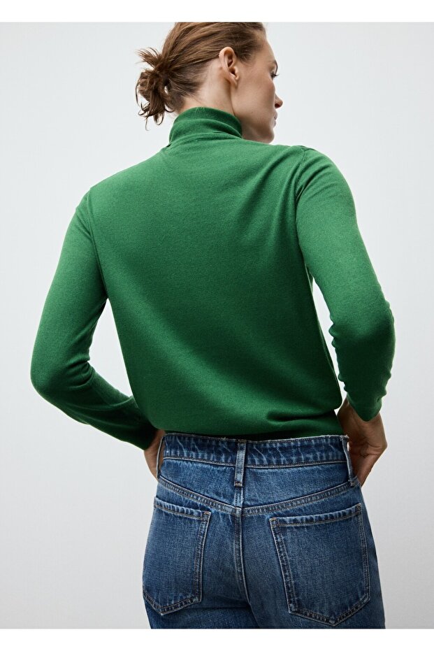 Balıkçı yaka triko kazak - 4