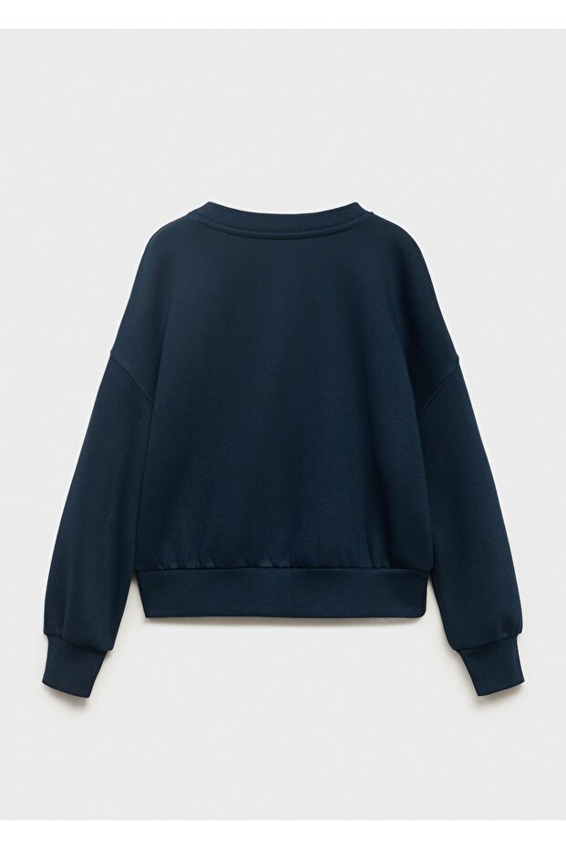 Yıldız işlemeli sweatshirt - 2