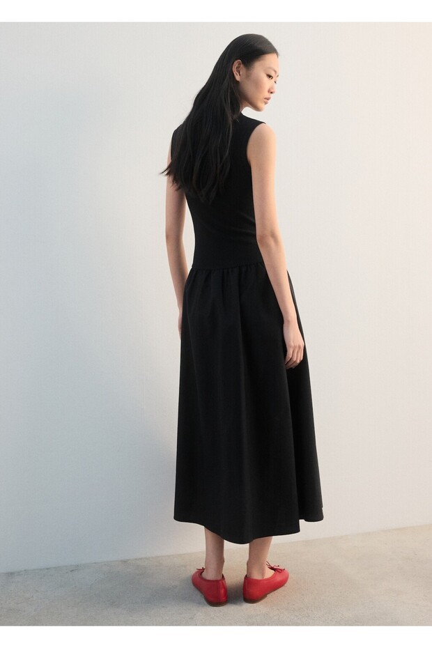 Polo yaka elbise - 4