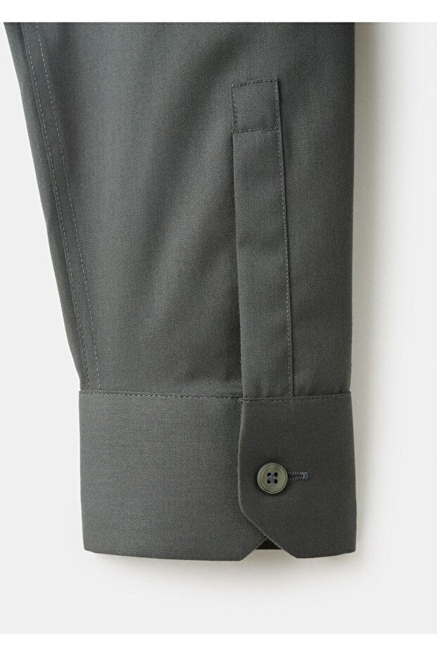 Comfort stretch non-iron gömlek - 5