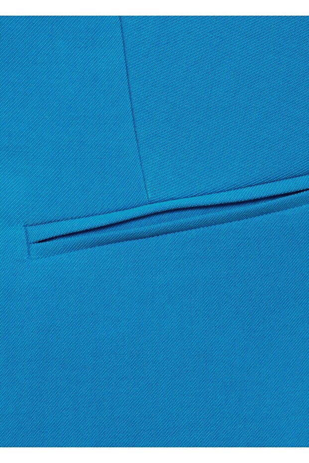 Arkası açık kumaş yelek - 5