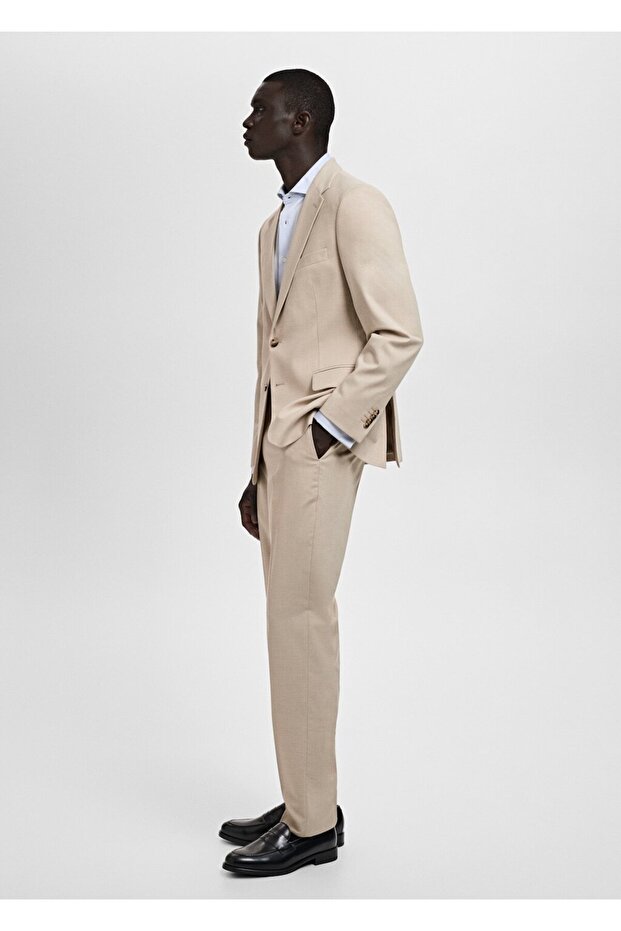 Milan slim fit kumaş pantolon - 7