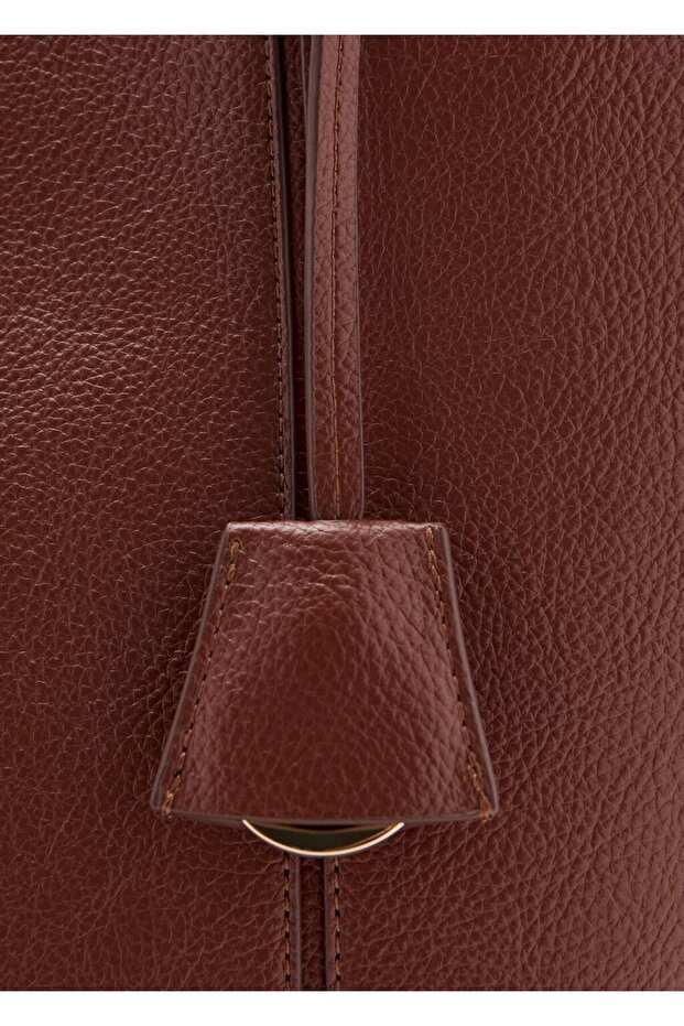 Saplı shopper çanta - 3