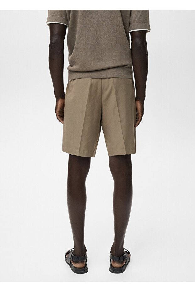 %100 keten şort - 4