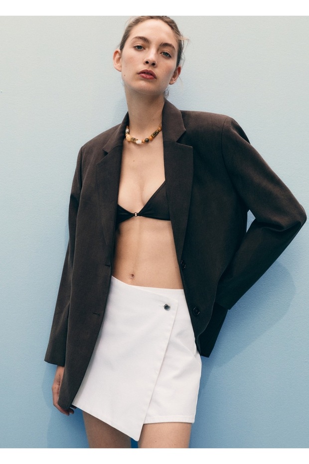 Anvelop kesim şort etek - 1