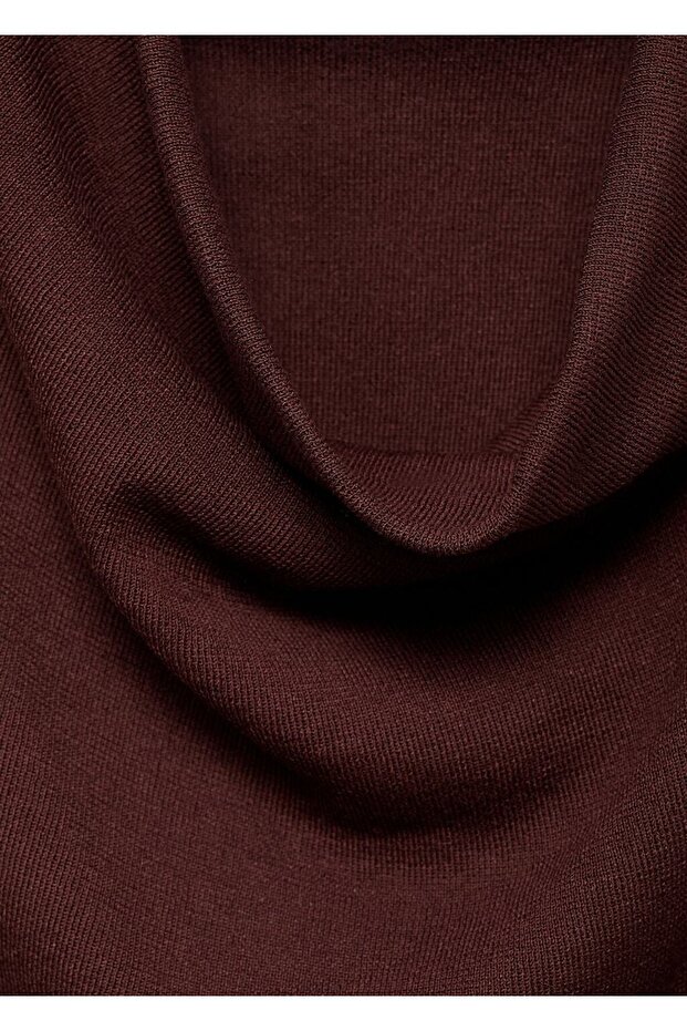 Büzgülü triko bluz - 8