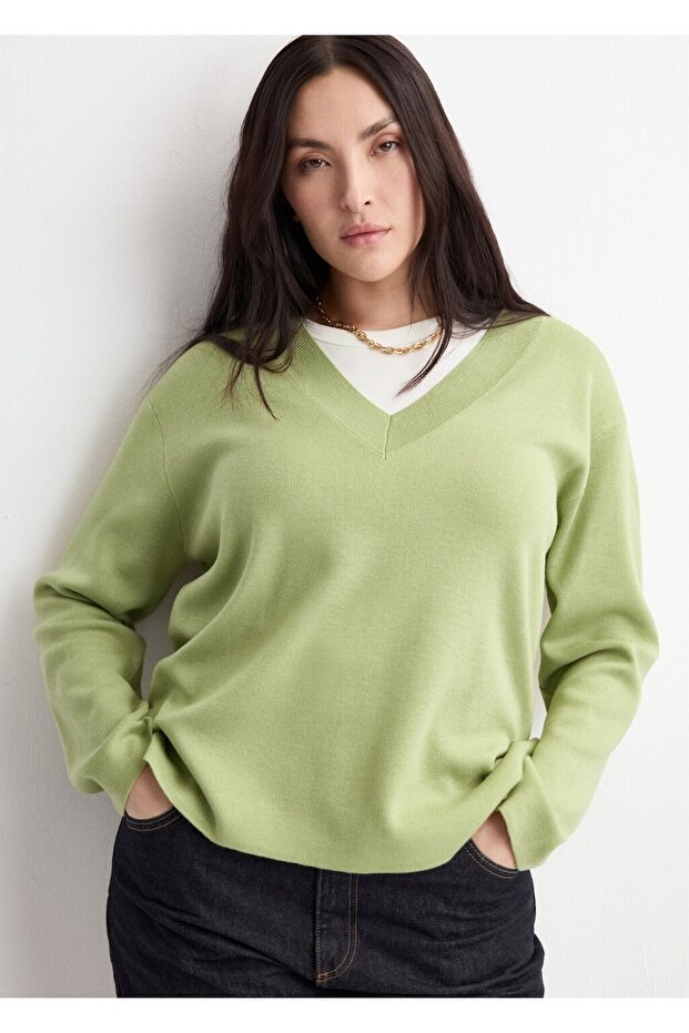 V yaka triko kazak - 8