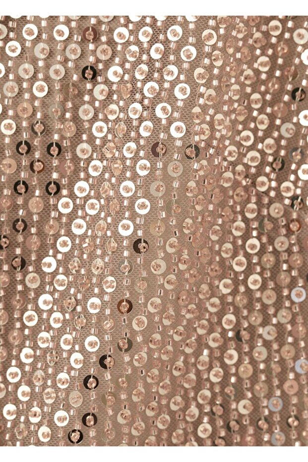 Payetli bağ detaylı bluz - 5