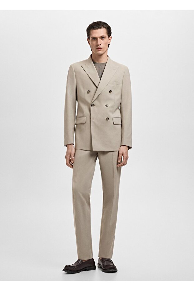 Monako slim fit kumaş pantolon - 2