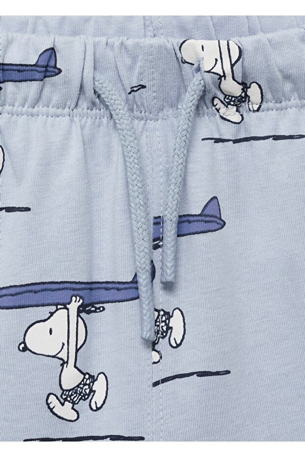 Snoopy bermuda şort - 3