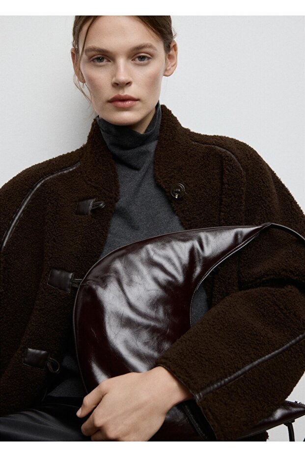 Oval orta boy omuz çantası - 2