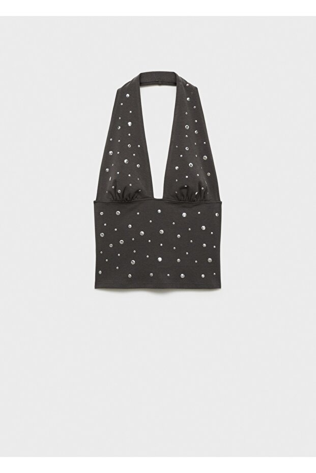 Halter üst metalik aplikler - 3