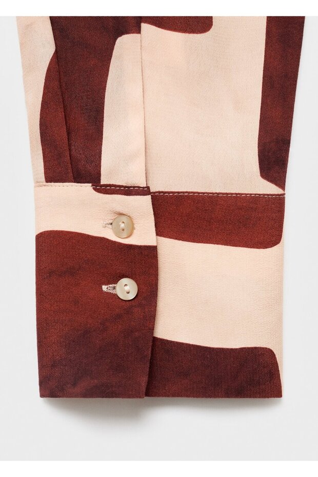 Geometrik desenli gömlek - 5