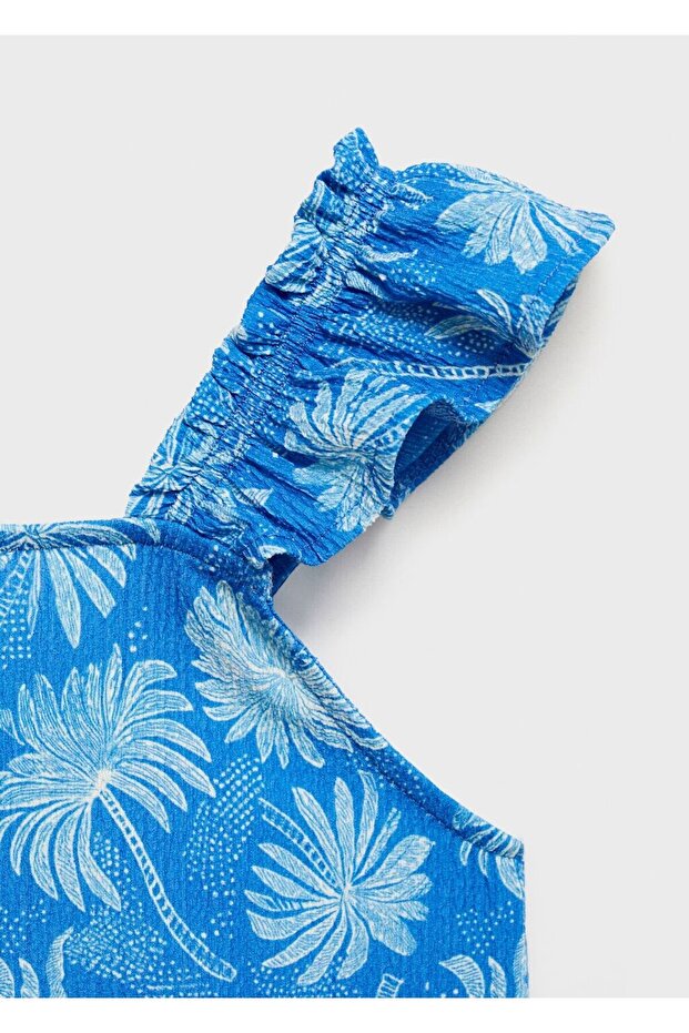 Bluse mit Volantmuster - 7