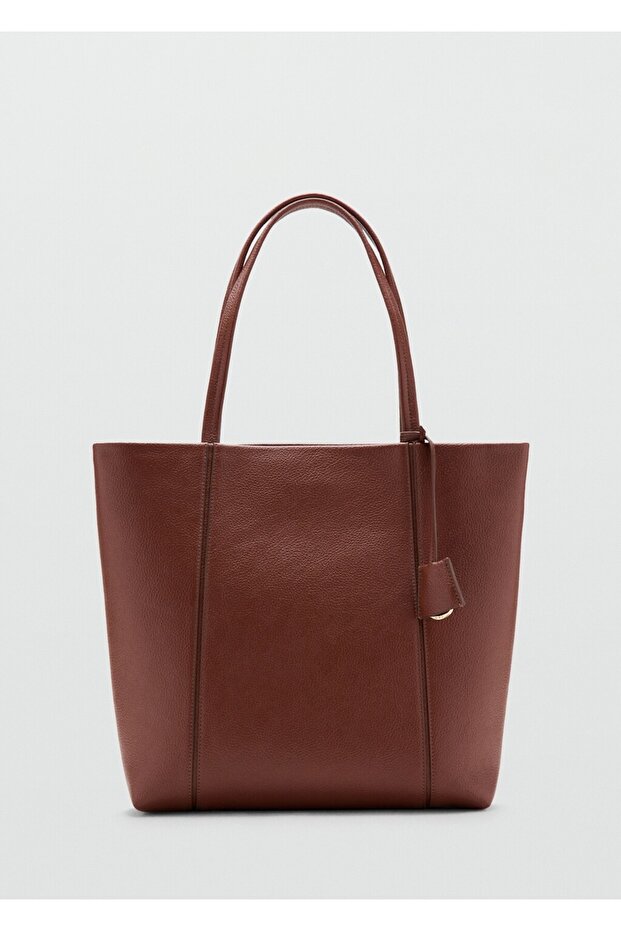 Saplı shopper çanta - 2