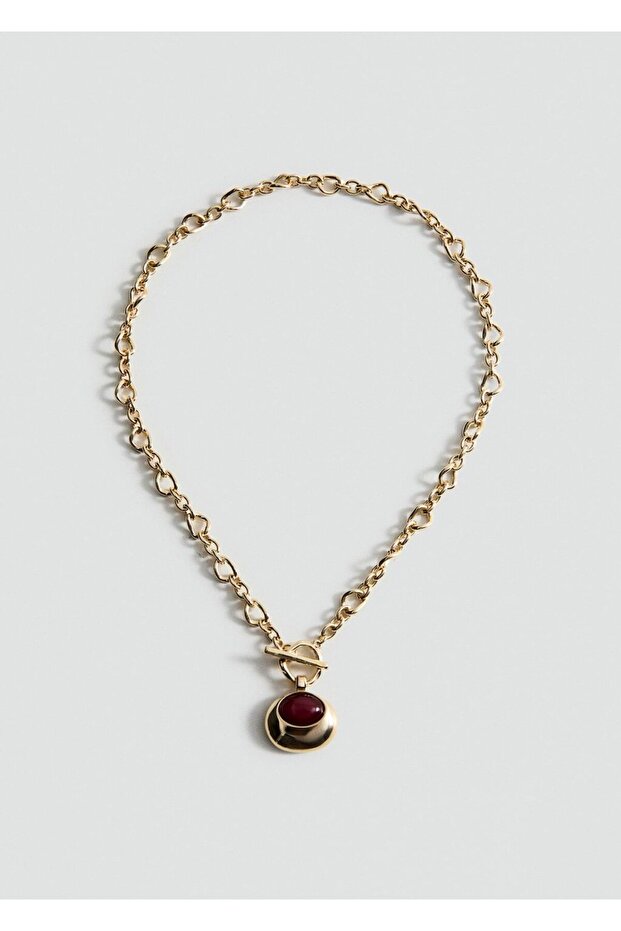 Halkalı yuvarlak kolye - 2