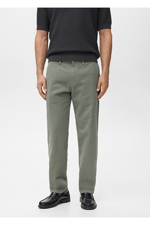 Regular Fit Cotton Jeans - 1