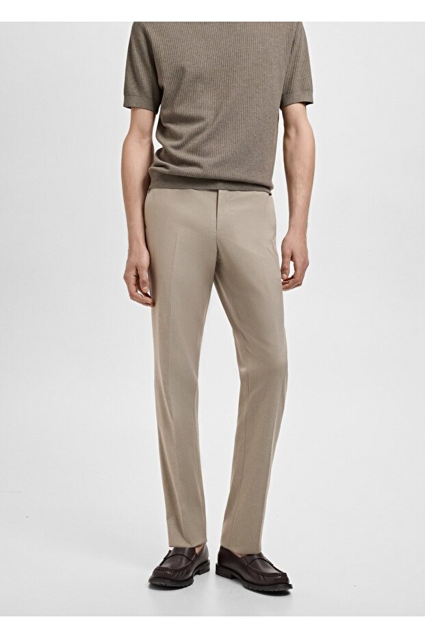 Monako slim fit kumaş pantolon - 1