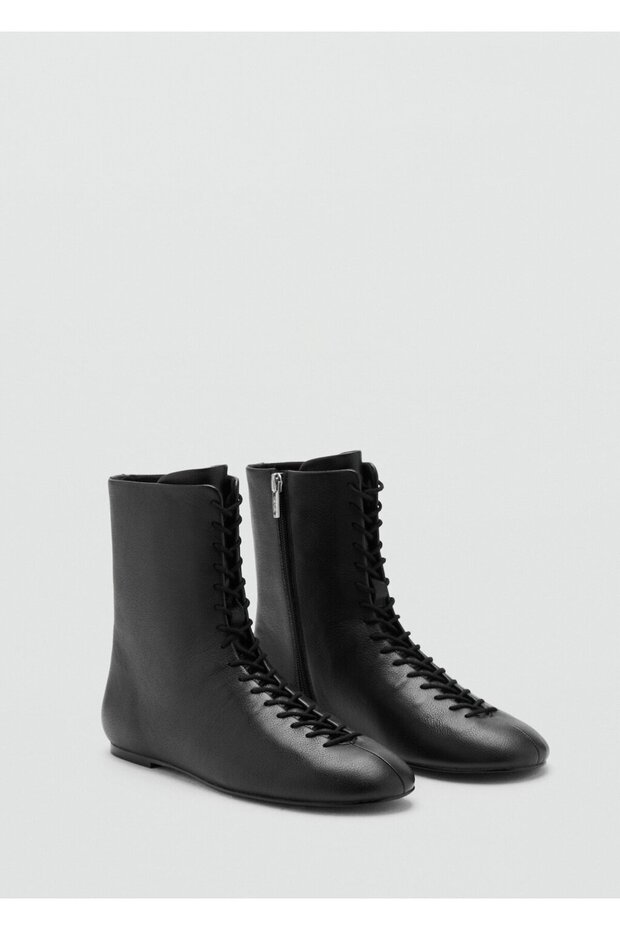 Bağcıklı deri bot - 1