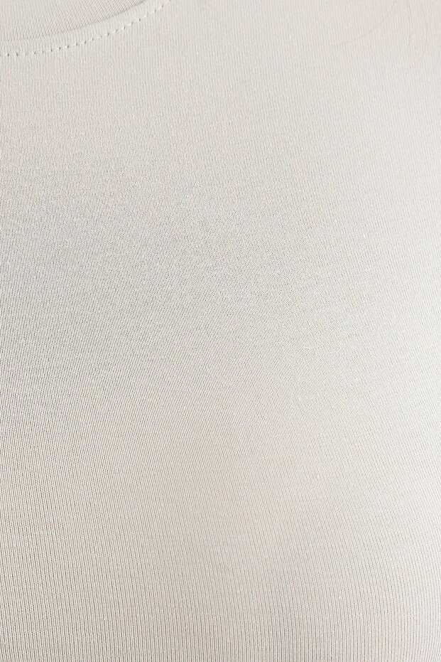 Bisiklet Yaka Temel Crop Top - 5