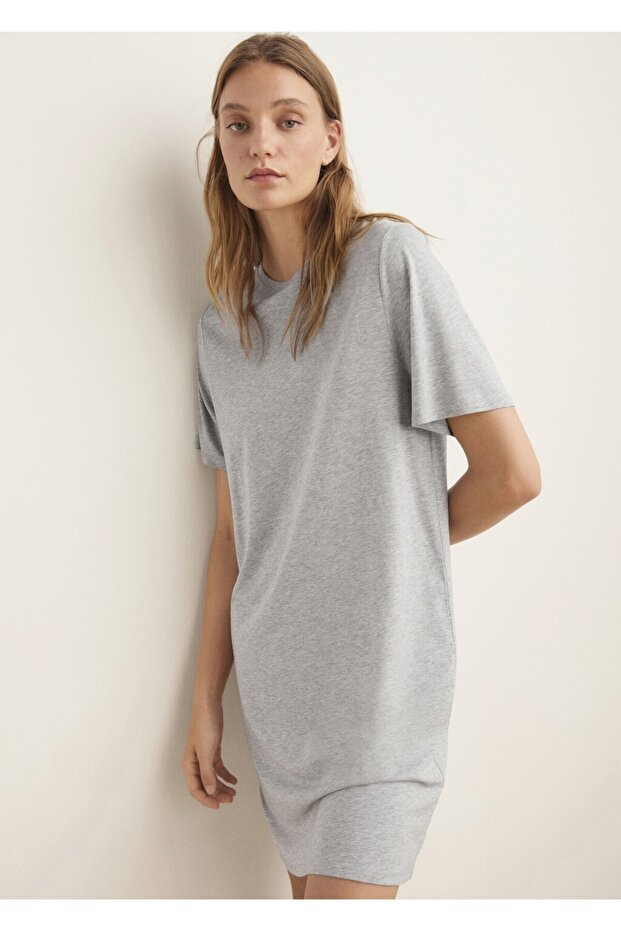 Lyocell pamuklu gecelik - 1