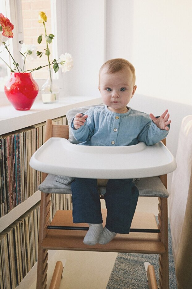 Pamuklu bambula gömlek - 3