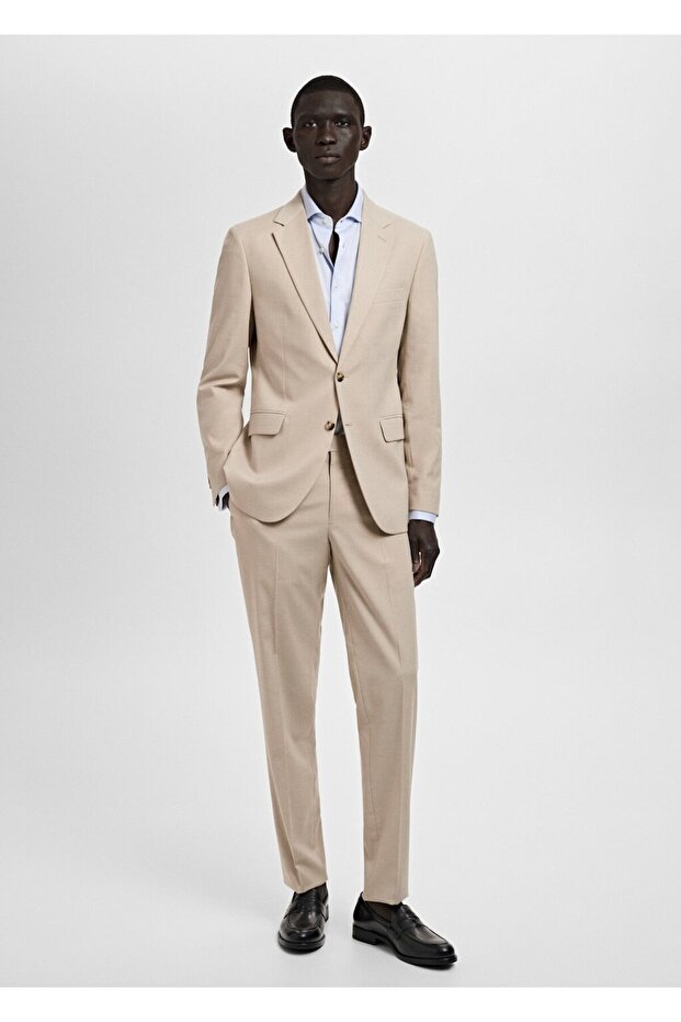 Milan slim fit kumaş pantolon - 2