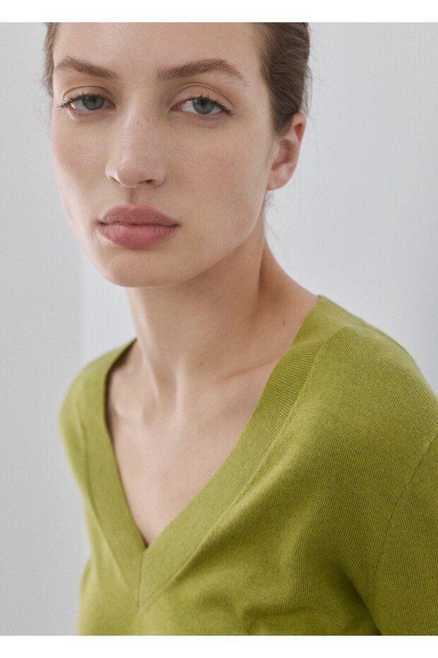 V yaka triko kazak - 6