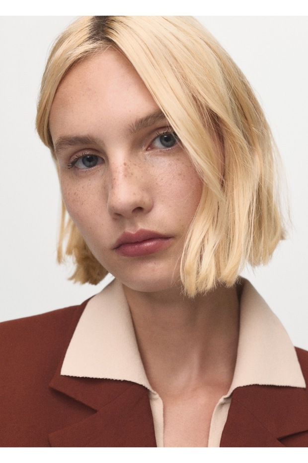 Modal blazer ceket - 6