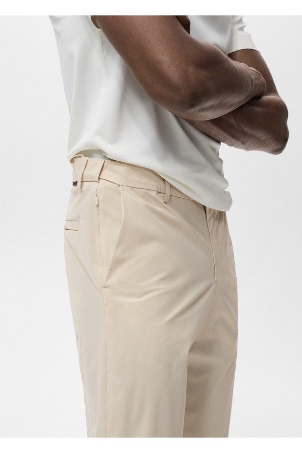 Su itici slim fit pantolon - 6